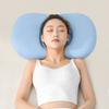 Memory Foam Pillow for Single Person Soft Ergonomic Cervical Neck Pillow for Student Dormitory Blue