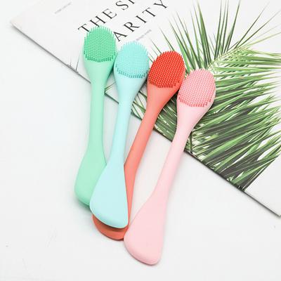 Face Masque Brush Reusable Bendable Silicone Facial Mud Masque Applicator for Home