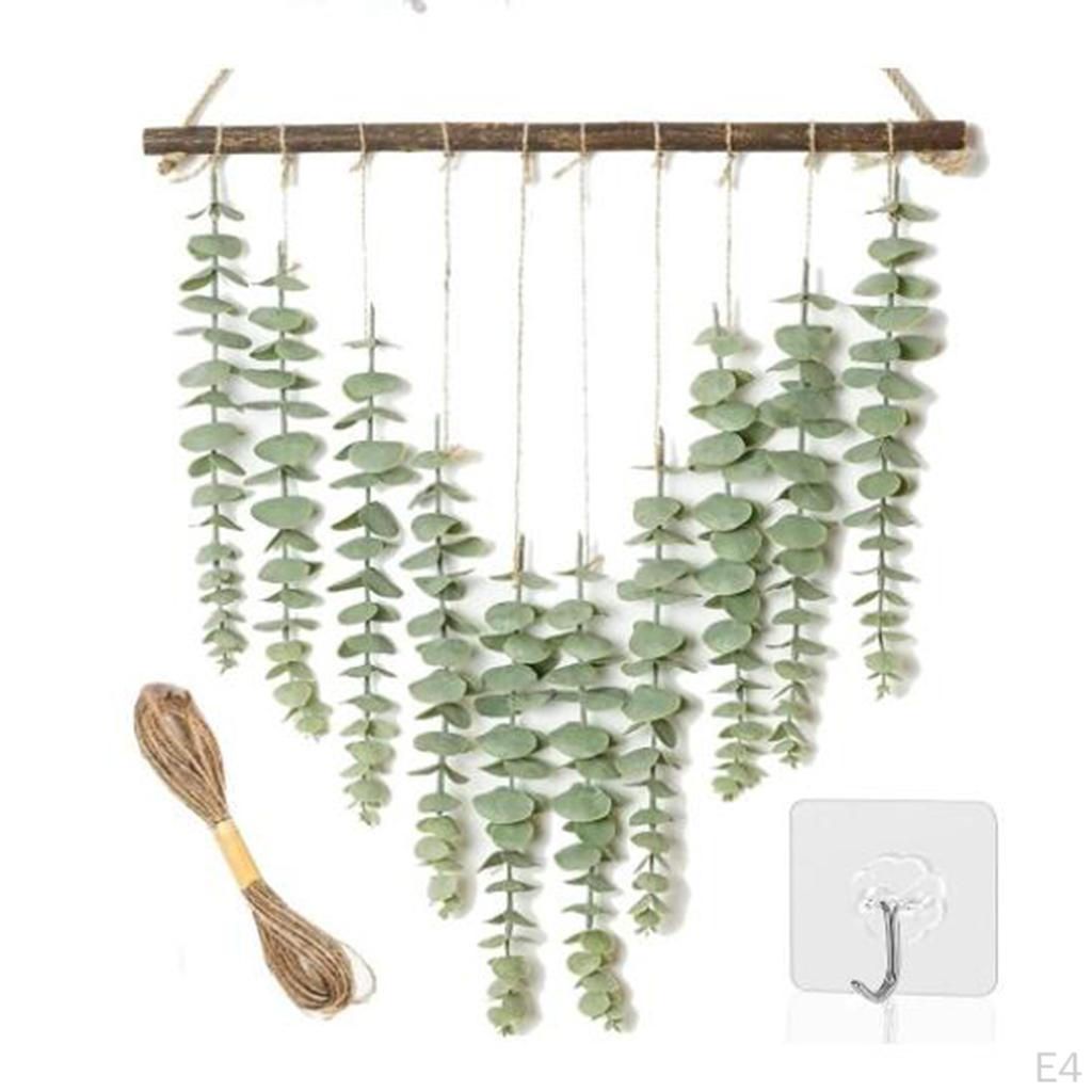 1 Piece Artificial Eucalyptus Greenery Hanging Wall
