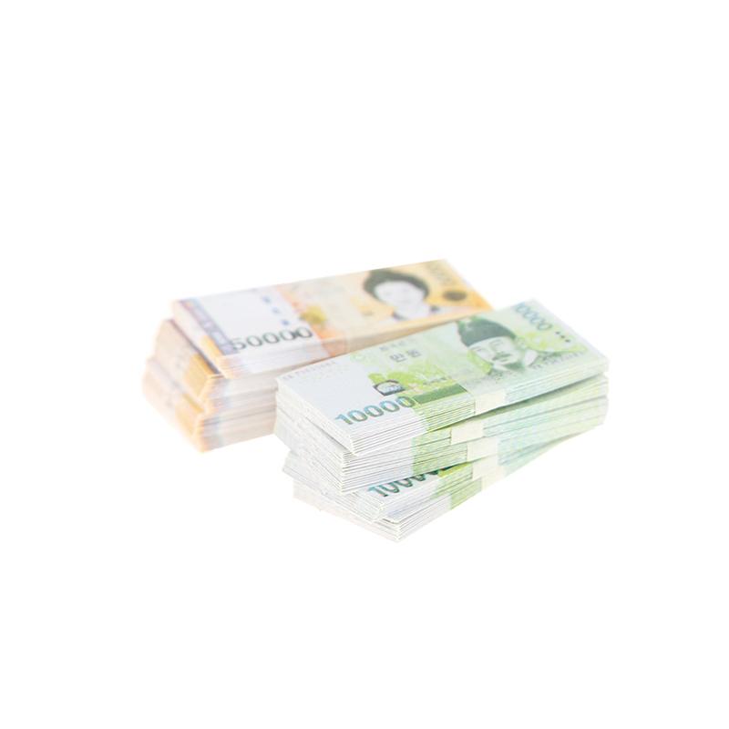 5Pcs 1:12 Dollhouse Miniature Won Simulation Banknote Diy Decor Accessories