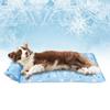 momokit Pet Cooling Mat Instant Cooling Gel for Dogs and 108 x 60 Summer Heatstroke Easy to Large [Includes & Pillow] Cats, cm, Bed, Foldable,