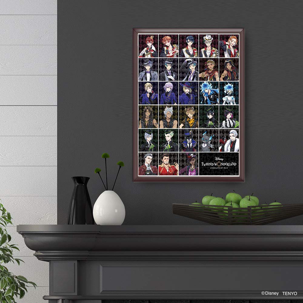 Puzzle Disney Twisted Wonderland, 500 de piese, Colegiul Raven de noapte (35x49cm)