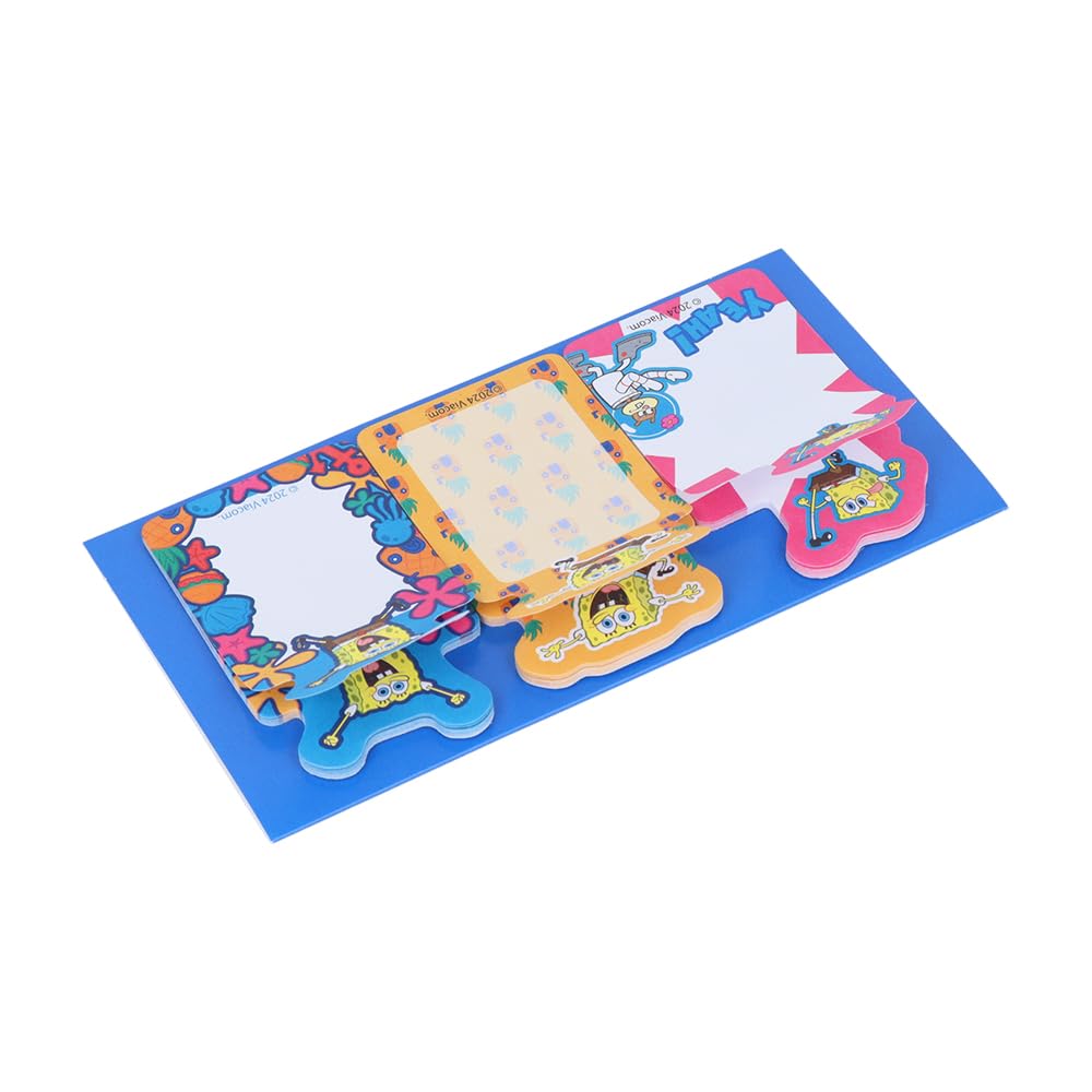 Artykuły papiernicze SpongeBob Samoprzylepne A S2844249 Sun-Star Notatki, Wycinane, Wzór,