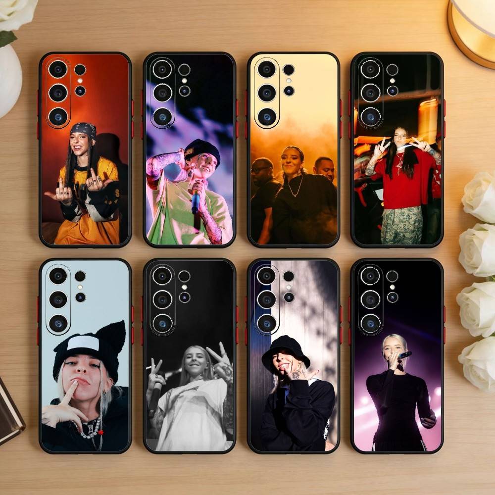 Singer Y-Young Miko Phone Case For Samsung S26,S25,S24,S23,S22,S21,S20,S30,Ultra,Plus,Fe,Note,5G Black Cover