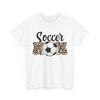 Soccer Mom Leopard Shirt, Soccer Sports Lovers Mom Women Shirt