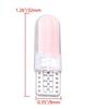 50PCS T10 COB Pink LED Car Canbus License Plate Light 12V Bulb 194 168 W5W AC