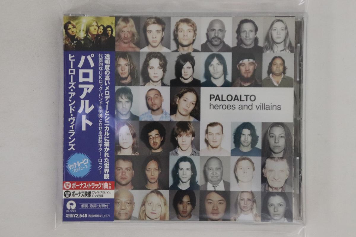 

CD PALOALTO - Heroes & Villains UICL1033PROMO ISLAND 2003 Japan Obi Rock Used