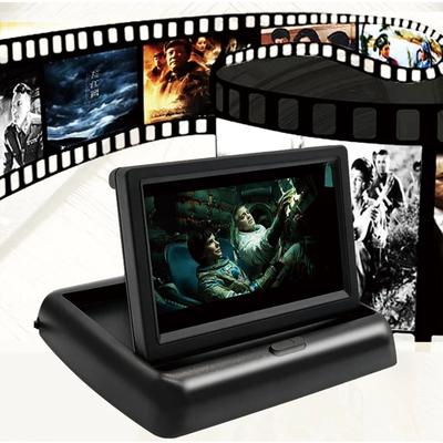 4.3"/5‘’ TFT LCD Digital Display Screen Foldable Car Reverse Monitor For Rear View Backup Camera Parking Assistance