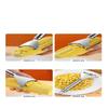 Stainless Steel Serrated Corn Peeler Corn Shaver Planer Thresher Stripper Cutter Melon Fruit Planer Sheller Kitchen Gadget Tool