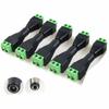 10x 2.1mm Male Female DC 12V Power Plug Socket Screw Terminal CCTV Adaptors