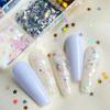 Nail Charms Laser Star Nail Sequin Colorful Nail Charms Mix 3D Thin Sheet Nail Art Decoration For Gel Manicure Diy Nail Supplie
