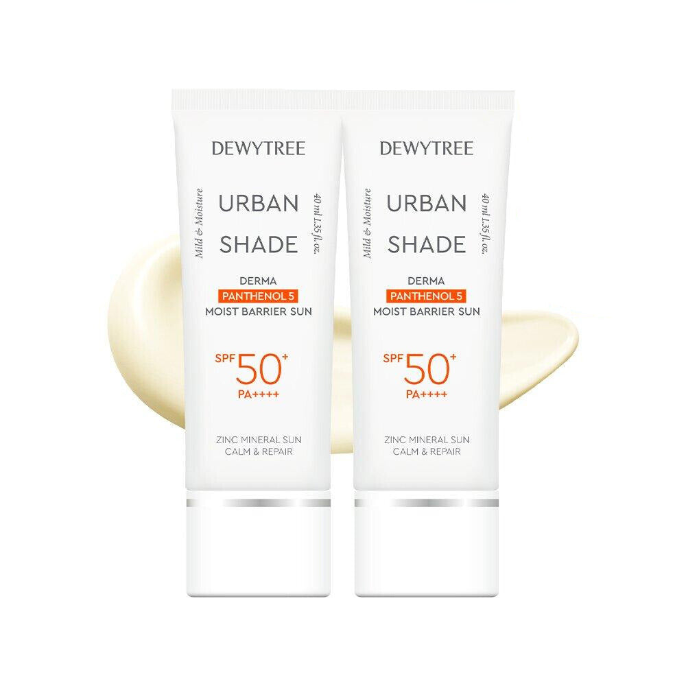 Dewytree Urban Shade Derma Panthenol 5 Moist Barrier Sun 1+1 Special Set (40mL+40mL)