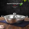 Stainless Steel Divider Hotpot