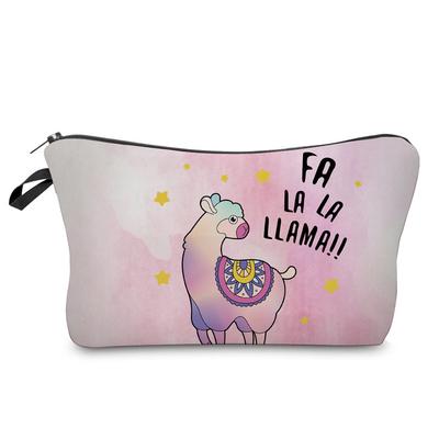Women Print Cosmetic Bag Toiletries Organize Travel Storage Case ARI