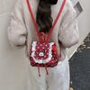 Zainetto Mini per Bambini Topolino Modello Cartone Animato in PU Borsa Scolastica per Bambine