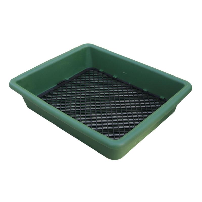 Soil Sifter Plastic Soil Sieve Filter Mesh for Soil Stone Sifting Filtration Home Garden Flower Plant Nursery Tool