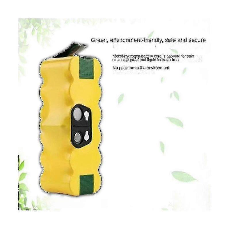 14.4v 6000mah Robot Vacuum Cleaner Battery For 500 600 700 800 900 Series 620 650 770 780 580 Batte TA