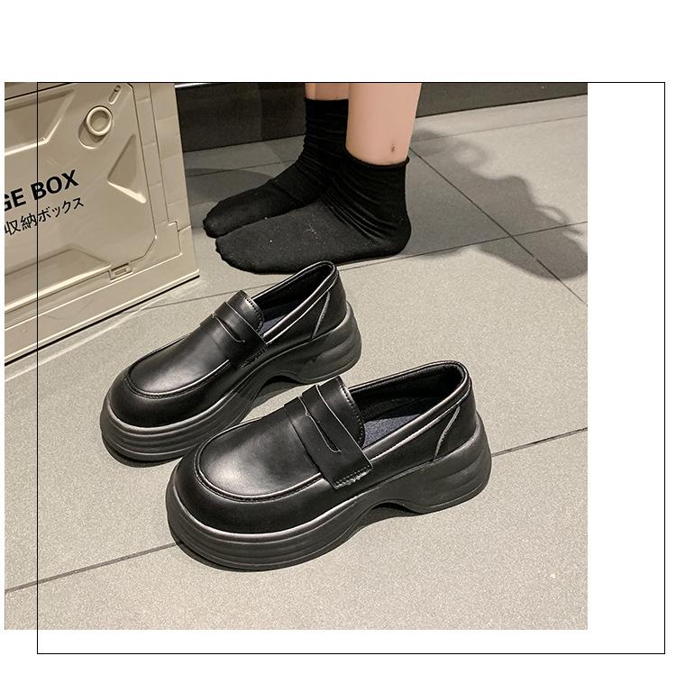 New One-pedal JK Waterproof and Non-slip Thick-soled Women's 2025 Spring and Autumn High-end Women's Shoes Heightening Kitchen Work Shoes