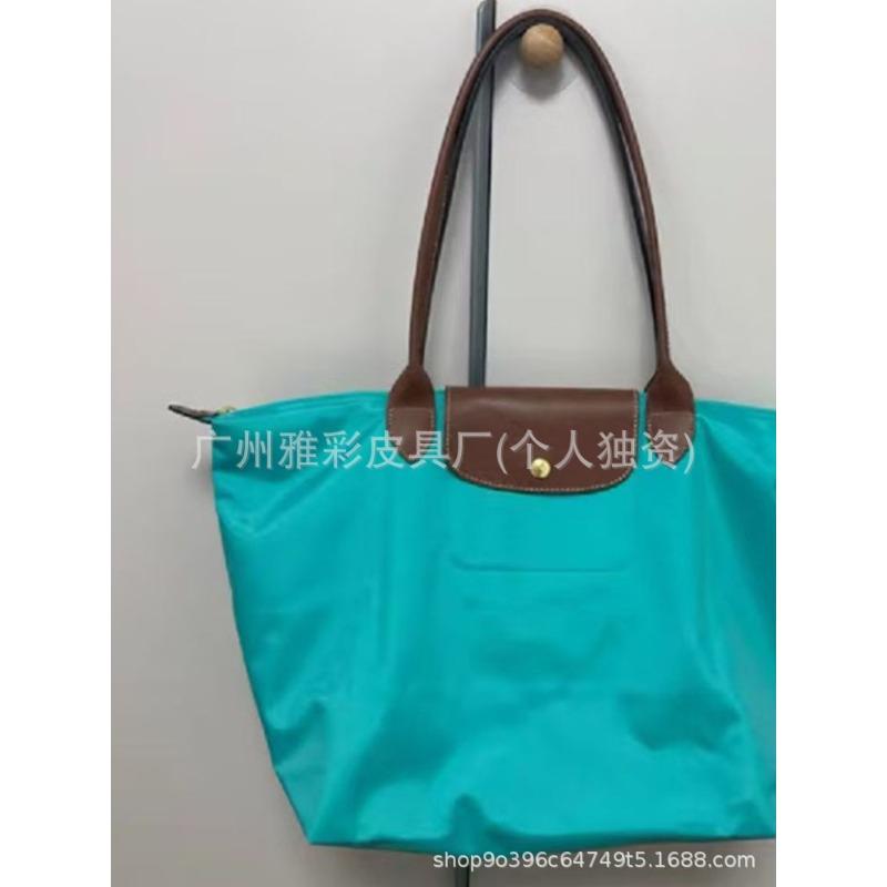 High Quality Dragon Inlaid Bag Week Commemorative Embroidered Dumpling Bag Nylon Handbag Large Capacity Shoulder Tote Bag