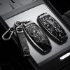 Interior Mouldings Zinc Alloy Car Remote Key Case Cover Shell Fob For BYD Song Plus Atto 3 Han EV Tang DM Qin Seal Dolphin Keych