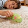 Mini Glitter Salamander Squeeze Toy Stress Relief Lying Salamander Sensory Toy Decompression Clear Animal Fidget Toy