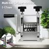 Double Drive Manual Wire Stripping Machine Heavy Duty Hand Crank Copper Wire Stripper Universal Stripping Tool