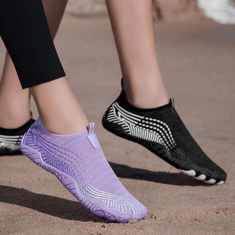 Seaside Aqua Shoes Barefoot Beach Wading Sneakers Sea River Water Sports Shoes for Fishing Boating Surfing Swimming Water Shoes