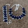 Amethyst Gemstone Handmade  925 Sterling Silver Jewelry Set KKG-446