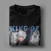 King of Fighters XV Angel T Shirts Unisex's Pure Cotton Vintage T-Shirt Round Collar Tees Short Sleeve Clothes Birthday Gift