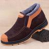 Fashion 2024 New Men's Cotton Shoes Winter Fashion Shoes Men's Snow Boots Plush Thickened Comfortable and Warm Walking Shoes boots men