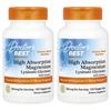 Doctor's Best High Absorption Magnesium 105mg Capsules (52.5mg Per Capsule), 120 Counts, 2-Pack