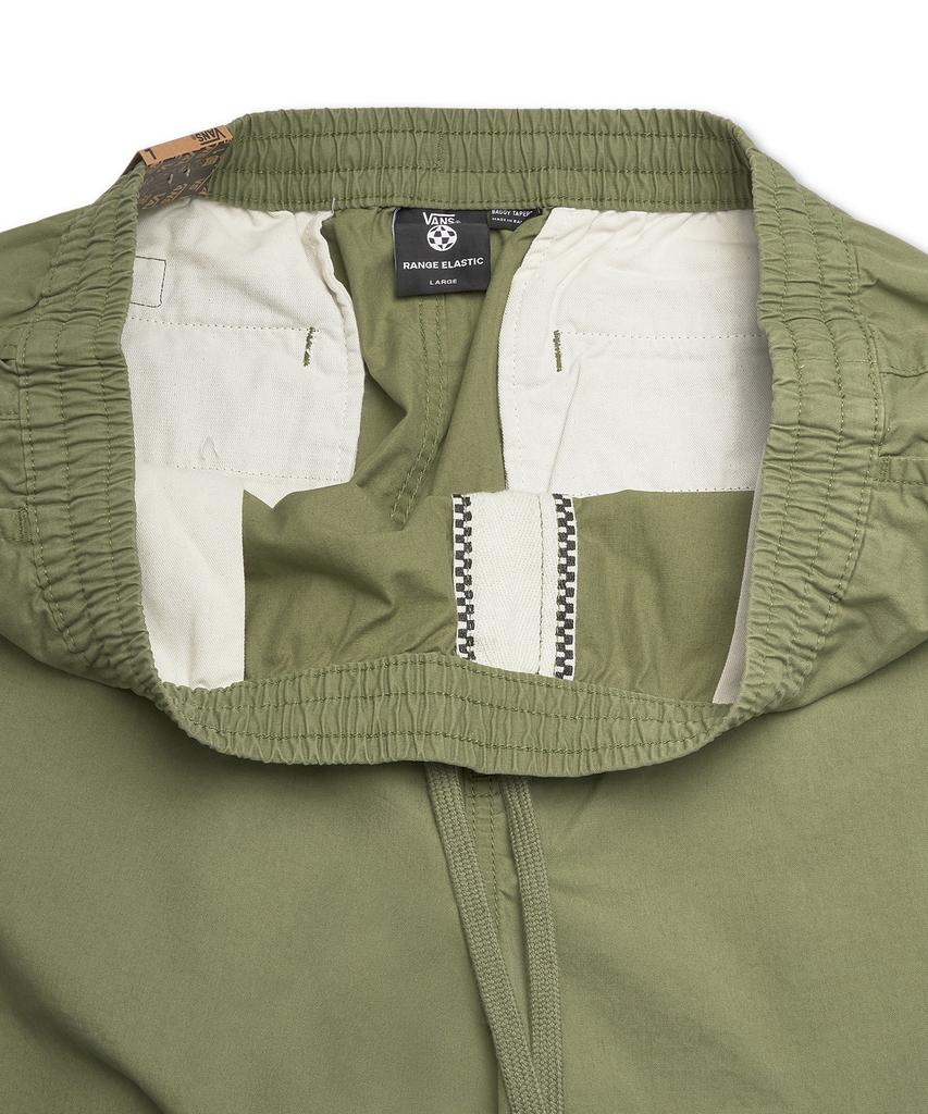 Vans Range Baggy Tapered Elastic Waist Pants - Roden Green / Vn00000Dzbf1