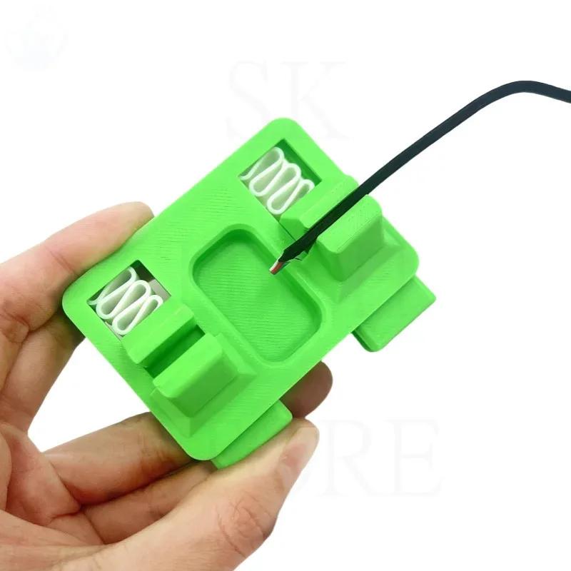 ABS Welding Wire Fixture Soldering Wire Holder Bracket Welding Table Clamp Fixed Clamp For Thick & Thin Wire Clamp Cable Holder