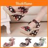 Premium Quality Women Boho Beach Sandals With Floral Wedge Heels For Summer Style