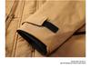 Men's Retro Mid-length Down Parka with Pockets - Trendy, Loose Fit, Plus Size
