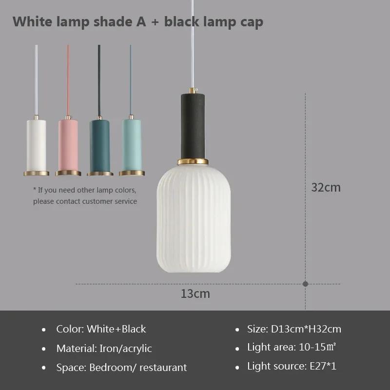 Lumină Pendant din Vitraliu Vintage, Candelabru Creativ Nordic, LED pentru Masă de Dining, pentru Living, Lampă de Noptieră, Decor Hoom