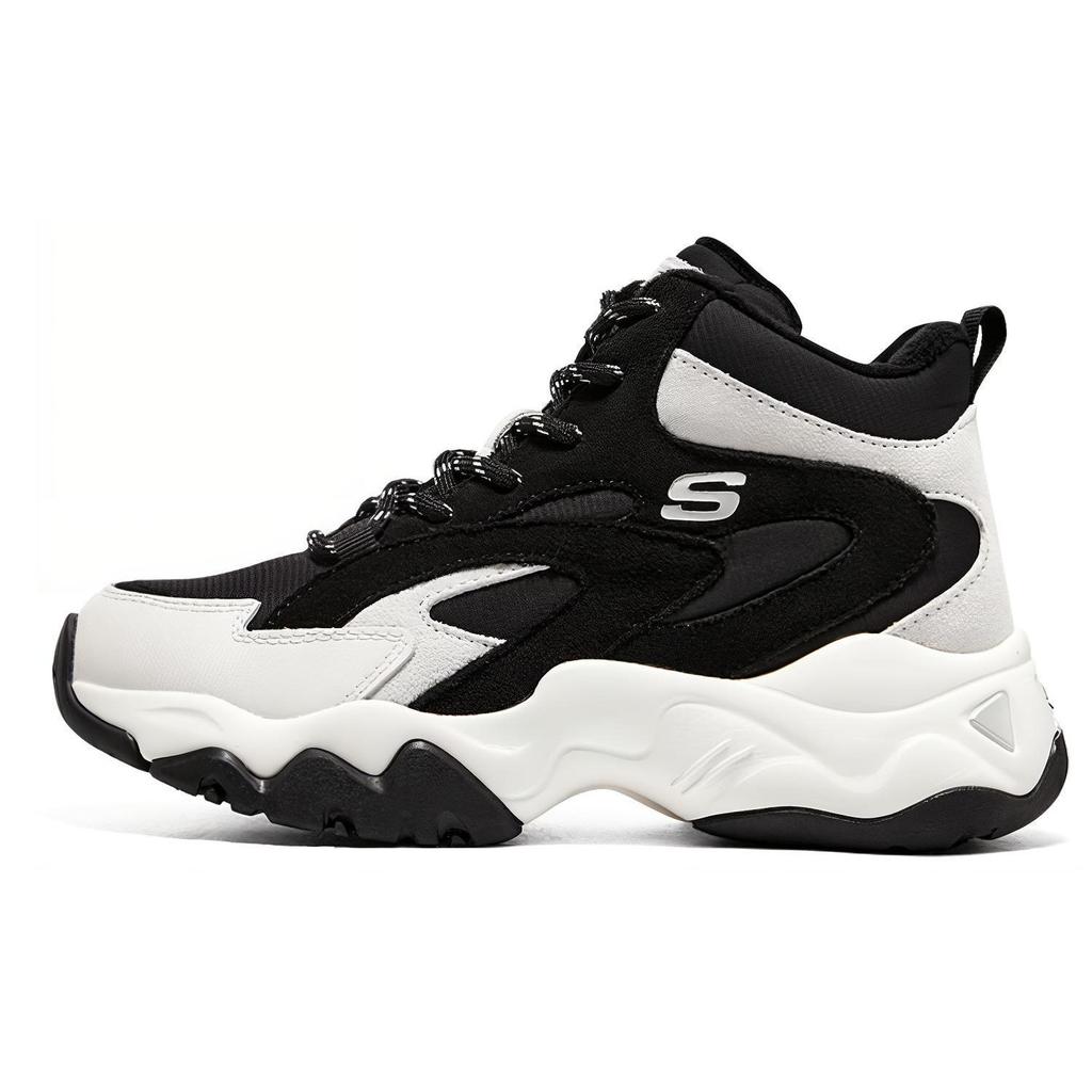 Skechers D'LITES 3.0 Textile, Leather Soft And Comfortable 167595-BKW