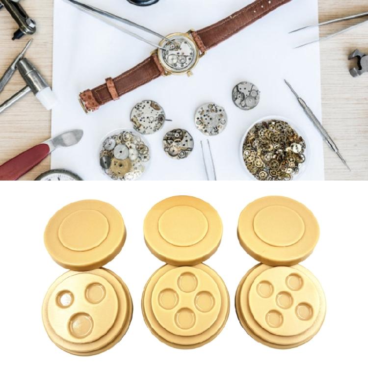 Multiple Slot Oil Dispensing Tray Grease Cup Professional Watch Repair Tool Oil Cup for Watch Maintenances Task