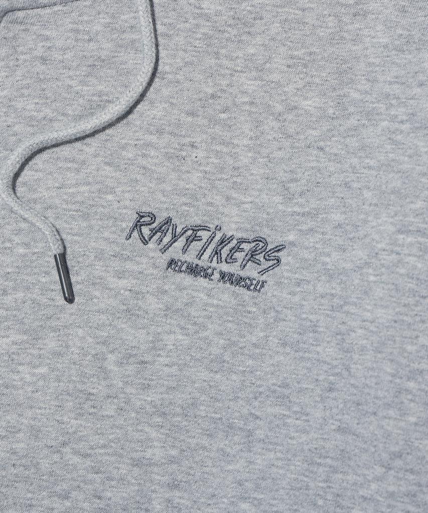 Rayfikers Small Embroidered Sweat Zip-Up Mq6Tu142_Melange Grey
