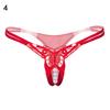Quente sexy falso pérola corda massagem aberta virilha cueca briefs senhora g-string