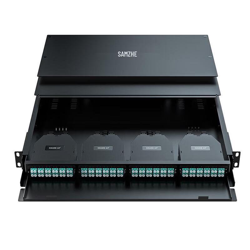 

SAMZHE 96-Core 1U MPO LC Multimode Fiber Distribution Box