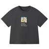 MQD Boy's Color-Block Cuff Cotton T-Shirt