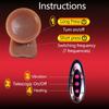 Realistic Electric & Telescopic Dildo With Suction Cup Dildos For Women, Adult Sex Toys, Female Massage Masturbation, Vaginal G-spot And Anal Play