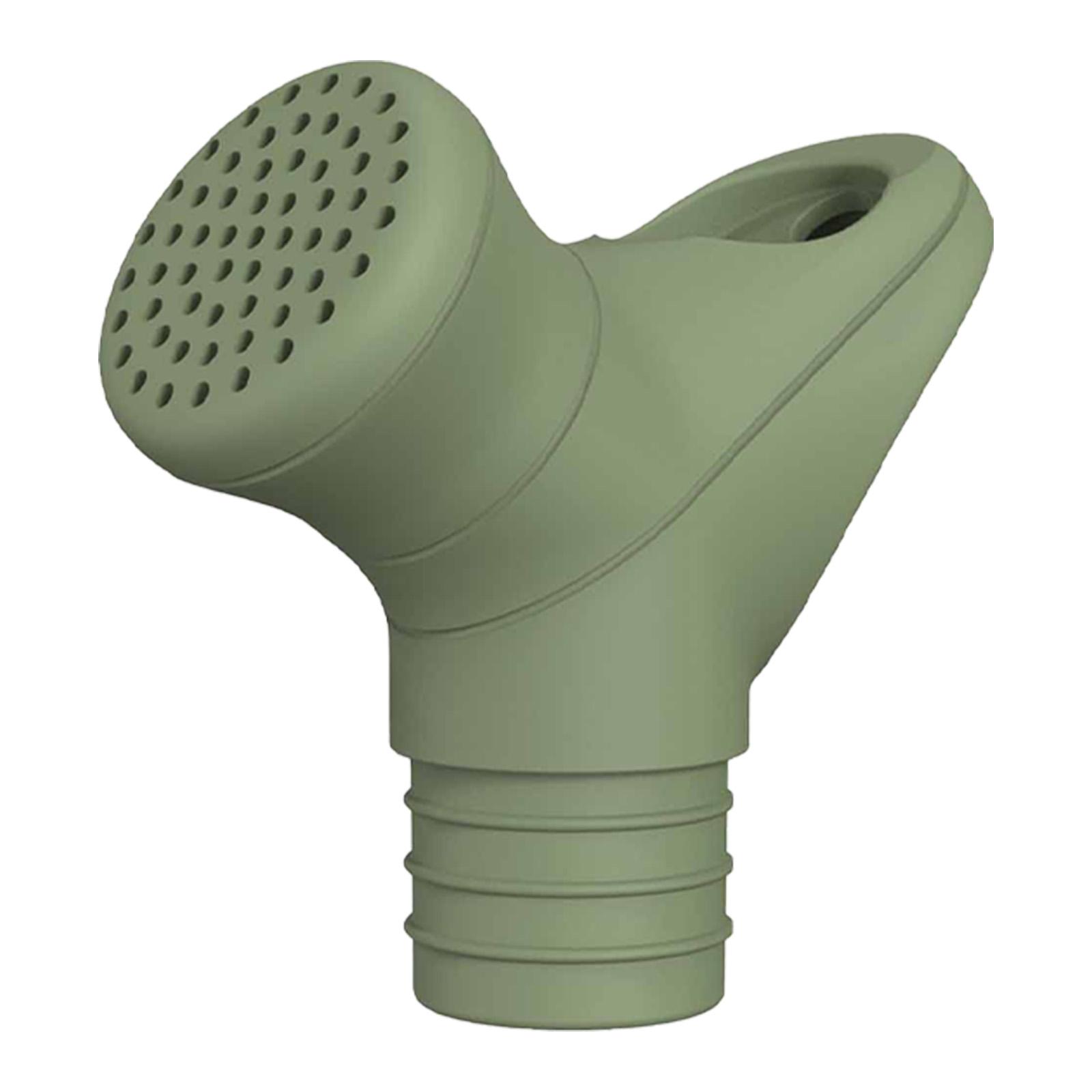 Bottle Cap Sprinkler Shower Head Watering Spray Nozzle DIY Watering Can for Irrigation Hiking Dog Cleaning Vegetables Beach зелёный