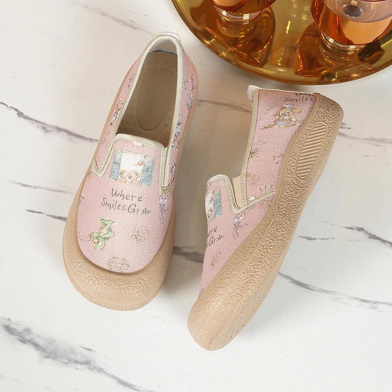 2025 Spring New Cloth Shoes for Women Breathable, Lightweight, Non-slip Single Shoes Fashionable and Versatile