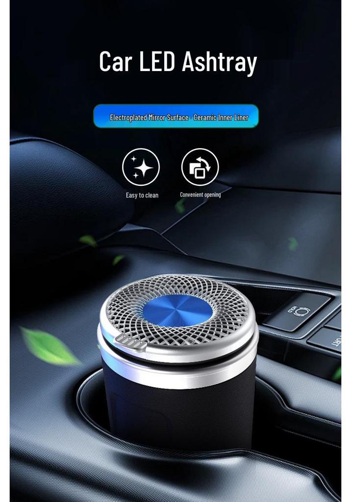 Creative, Illuminated Ashtrays for XPeng Motors P7/G3/P5/G9 – Perfect for Men and Women.