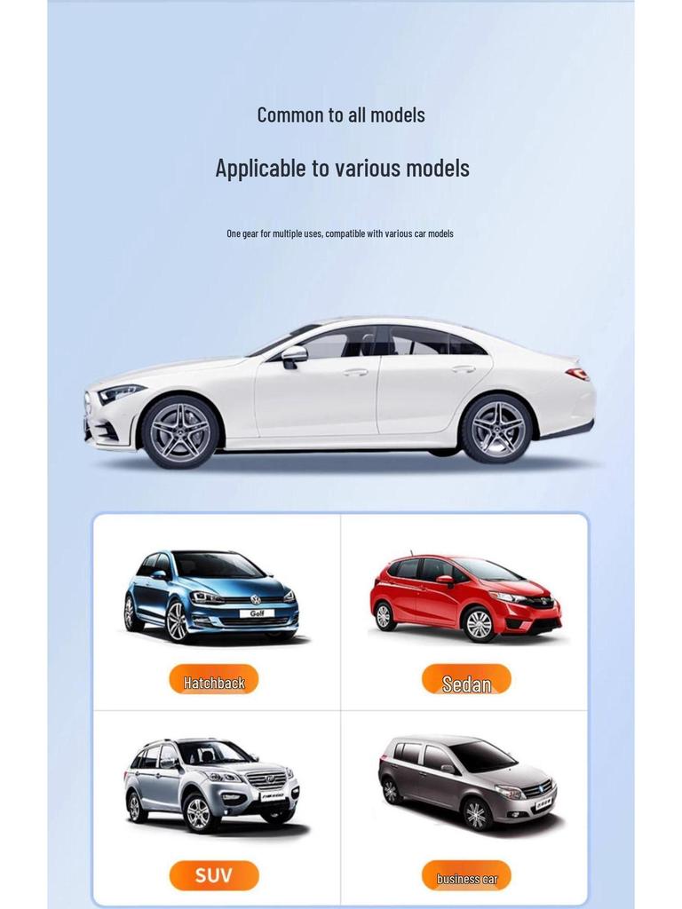 All-Season Universal Thickened Car Half Cover with Sun and Rain Protection