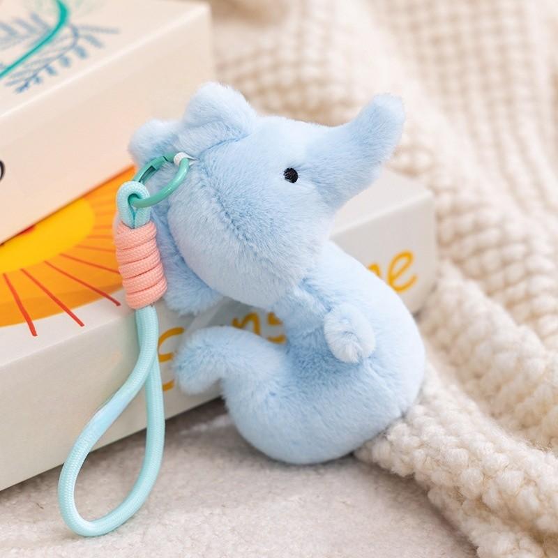 Tortoise Seahorse Octopus Crab Clam Plush Keyring Toy Collectors Doll Children