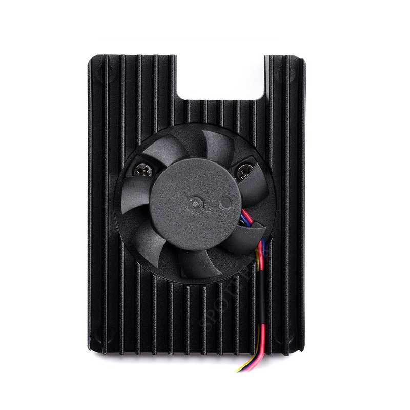 Adjustable Speed Cooling Fan and Radiator Heat Sink for Raspberry Pi CM5 (5V 3007)