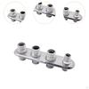 Firewall Heater AC Bulkhead In Line 4 Connection Pipe Adapter Connector Billet Aluminum Premium